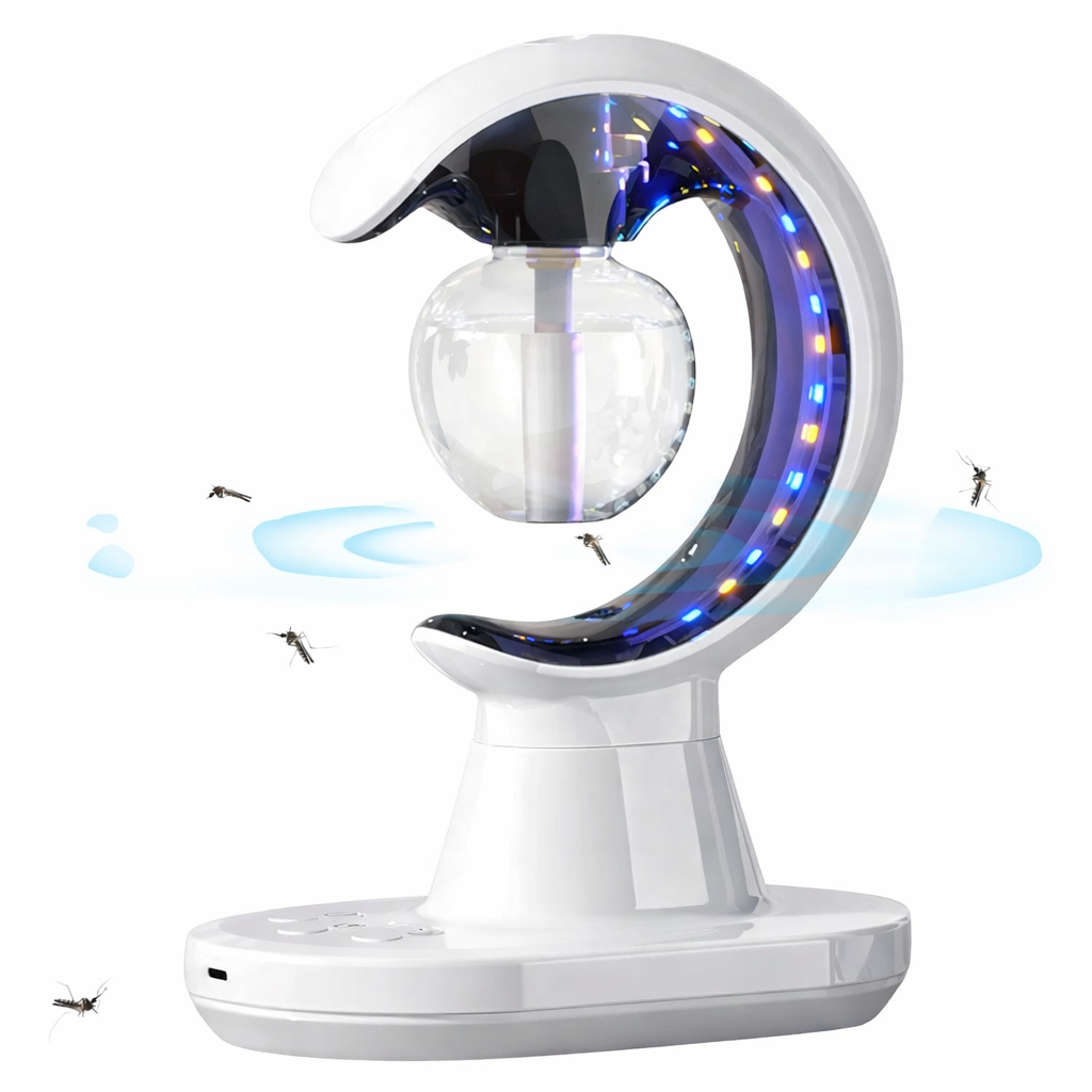 Lampara Repelente Mosquitos Forma Luna